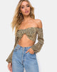Afbeelding van Zuma Crop Top in Rar Leopard