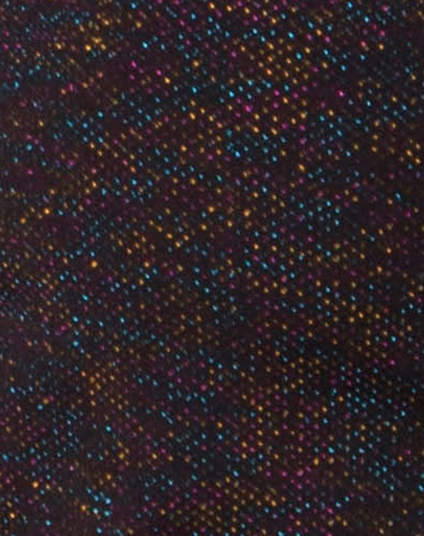 Afbeelding van Elle Zwempak in Glitter Zwart