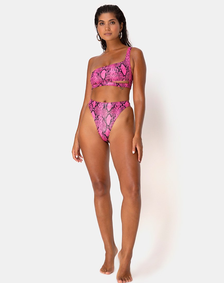 Ledra Bikinibroekje in Slangenroze