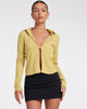 Afbeelding van Ruix Top in Jersey Plise Mustard