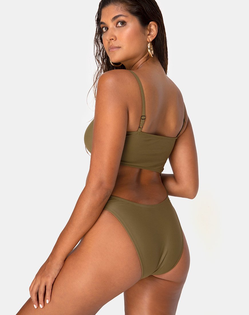 Zwempak Zamia in Mat Khaki